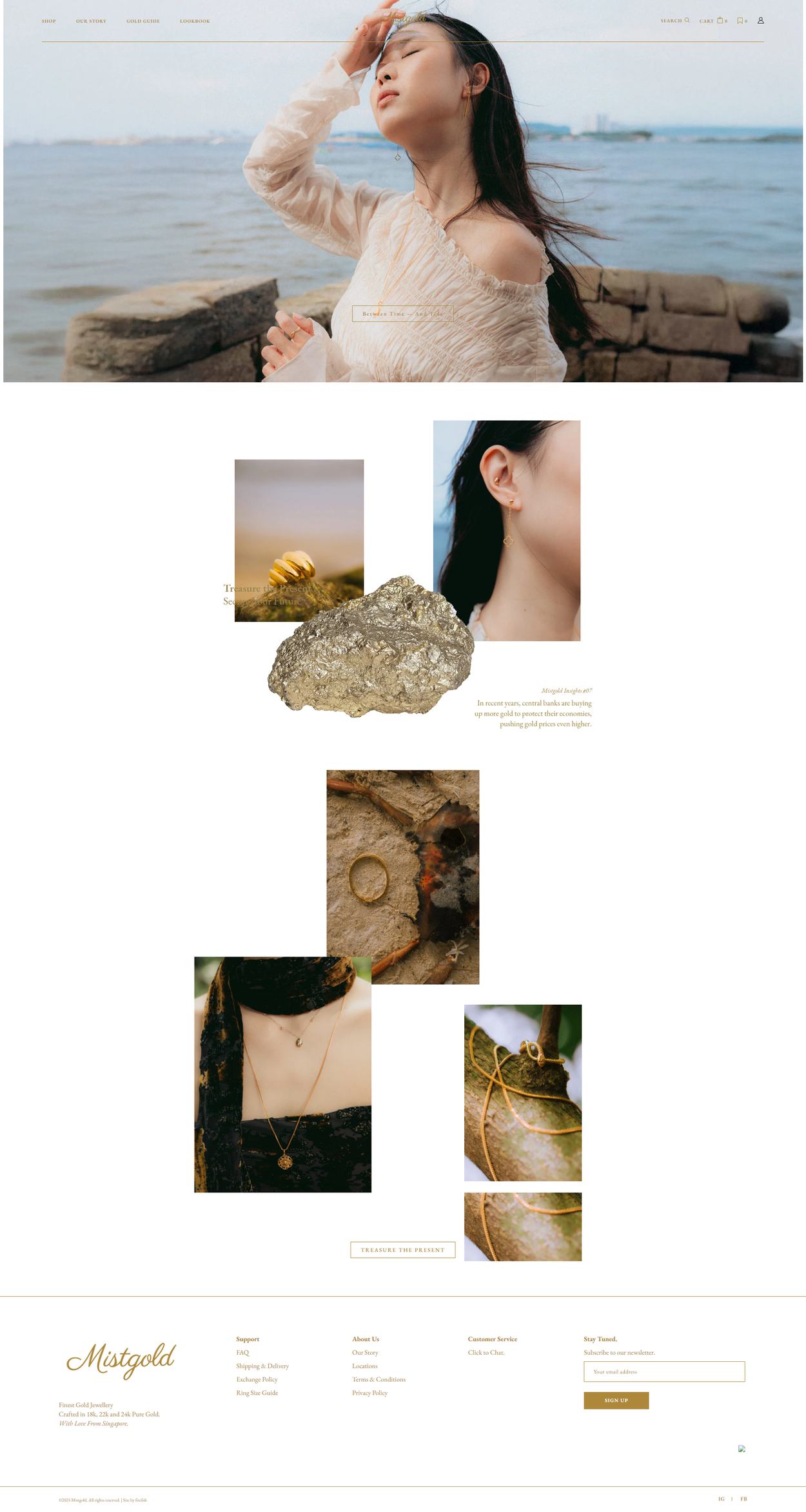 Mistgold e-commerce visual