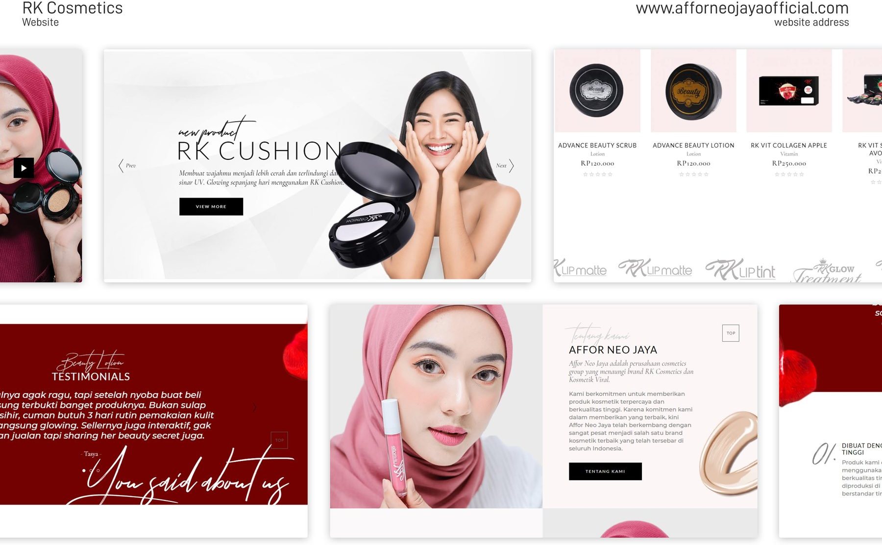 RK Cosmetics — Rk Cosmetics Website