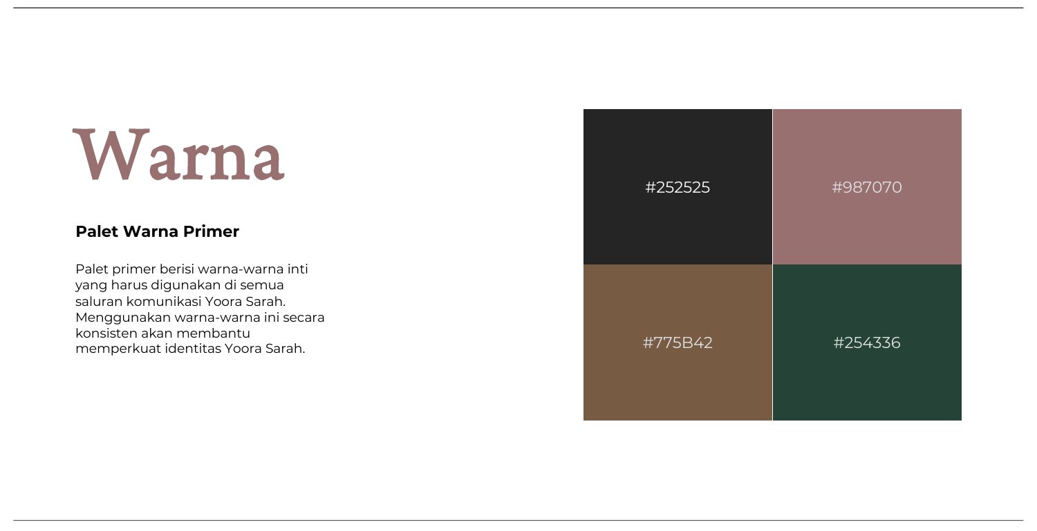 Yoora Sarah — Yoora Colour