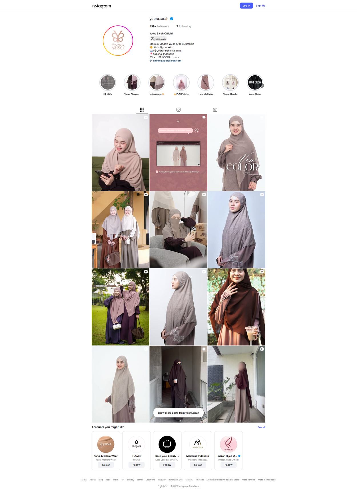 Yoora Sarah — Yoora Web Social